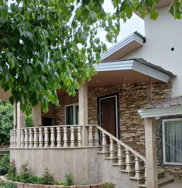 ویلا با تراس دلباز کلاردشت روستای واحد