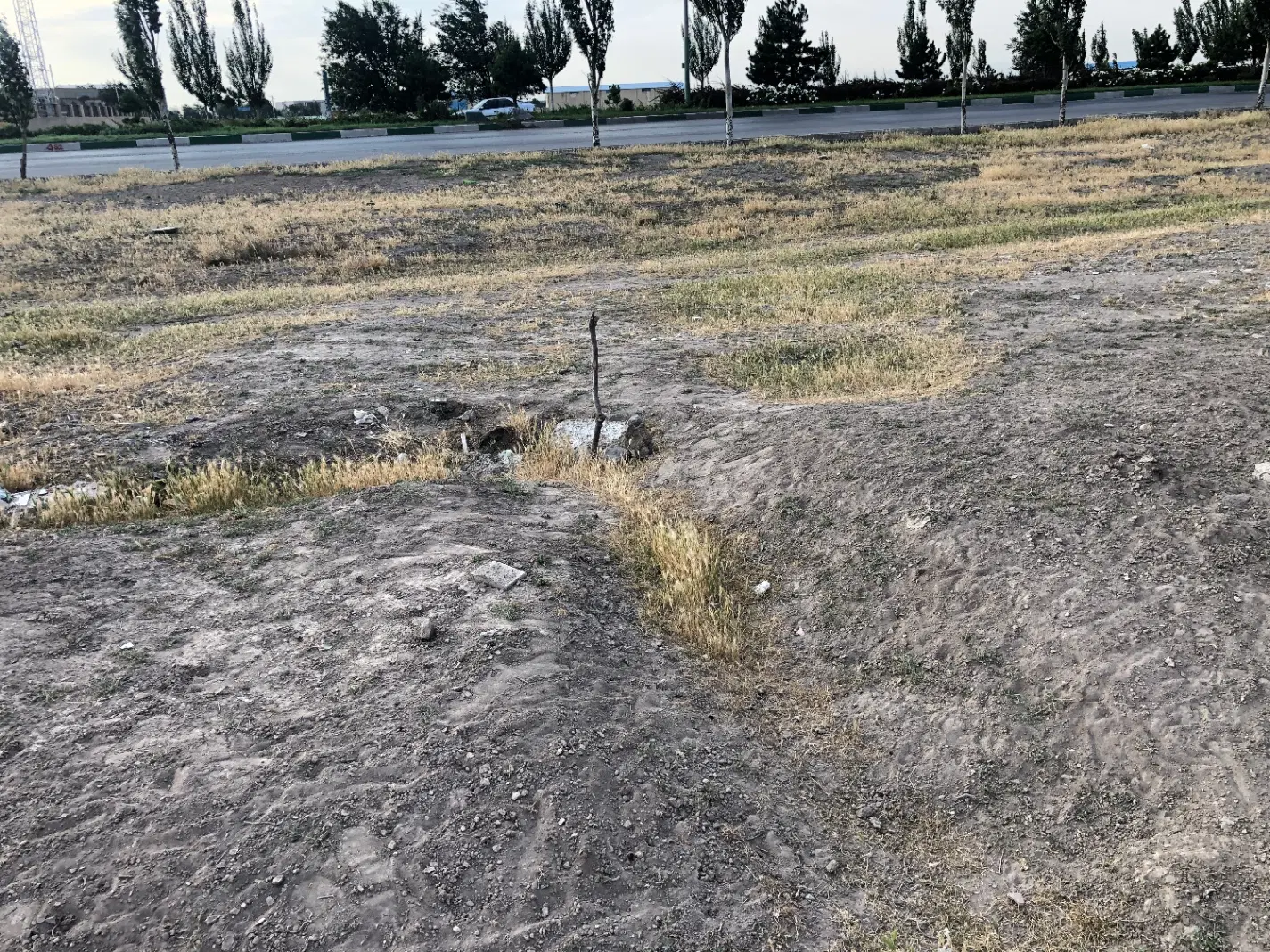زمین زراعی ۴۹۰ بر جاده