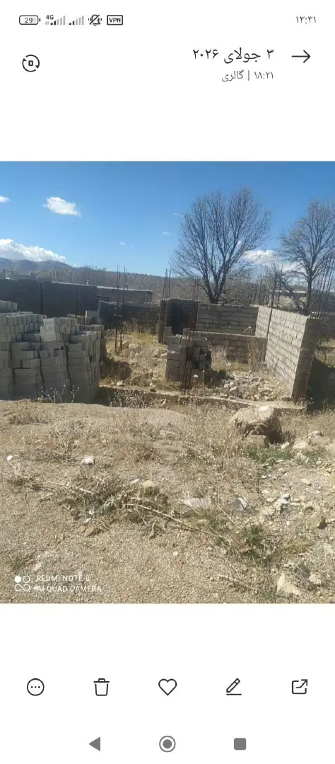 زمین گنجه ای بزرگ اسکلت