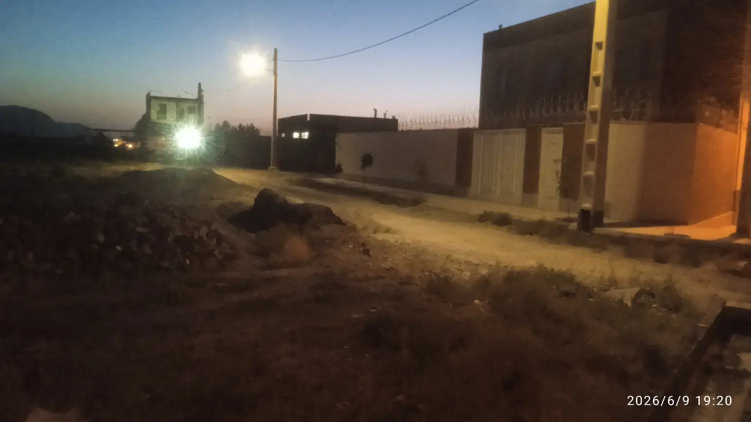 زمین مسکونی در بجد