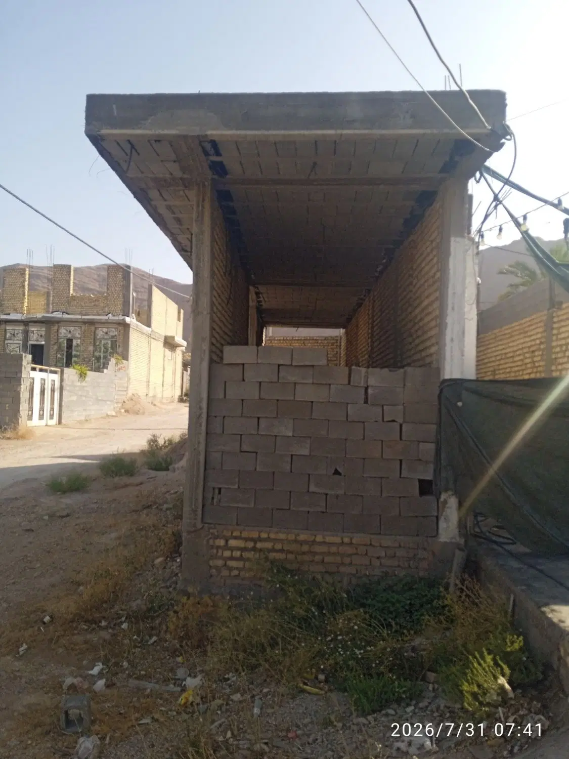 فروش اسکلت مغازه شهرستان خفر