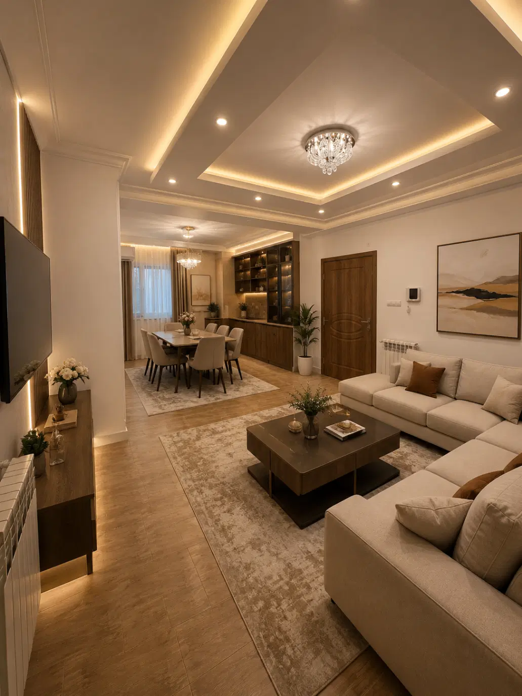 اجره سوئیت ۶۵ متری _ بازسازی شده تاپ لوکیشن گلسار