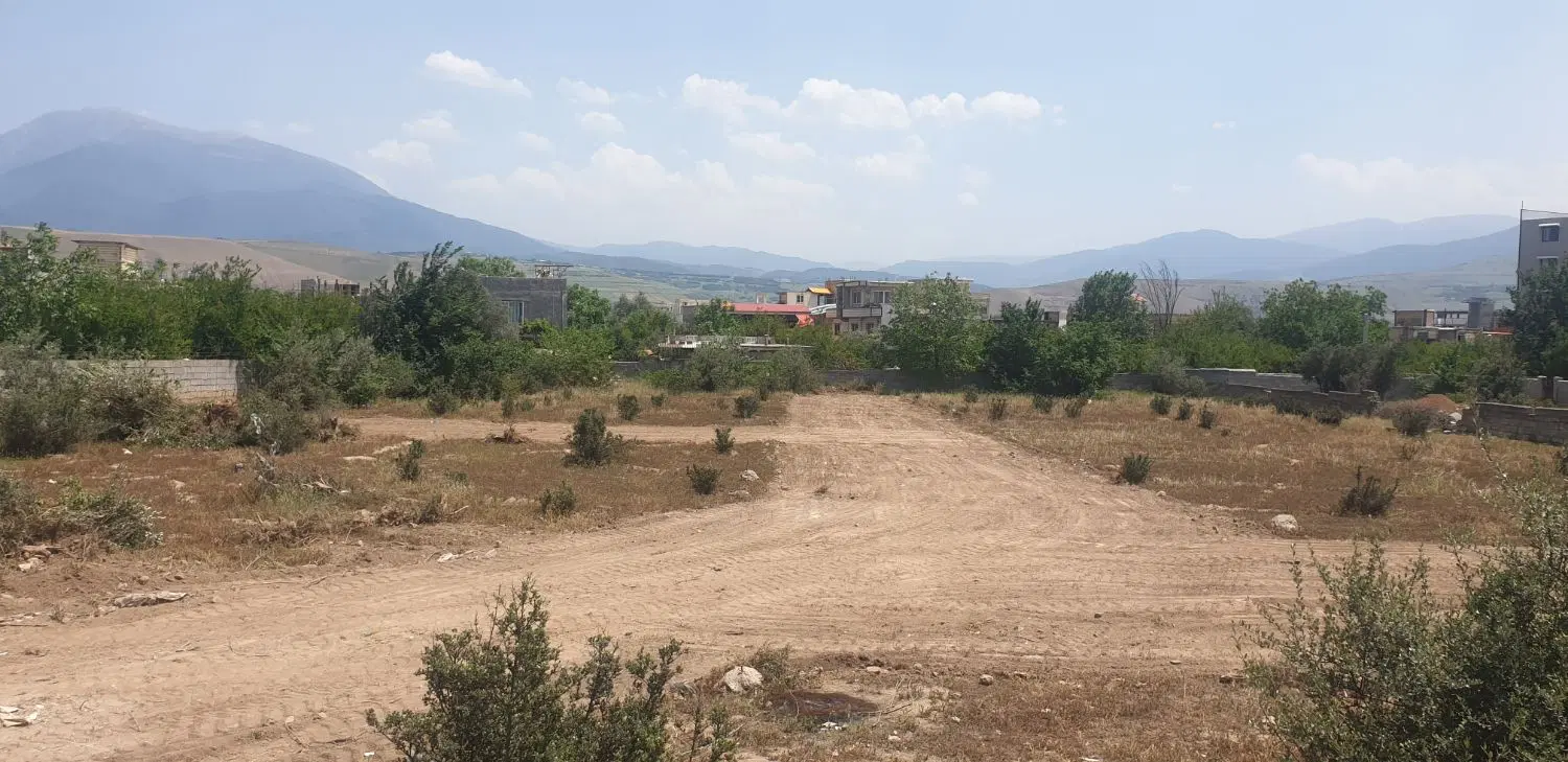 زمین مسکونی سند دار در شهر رستم آباد