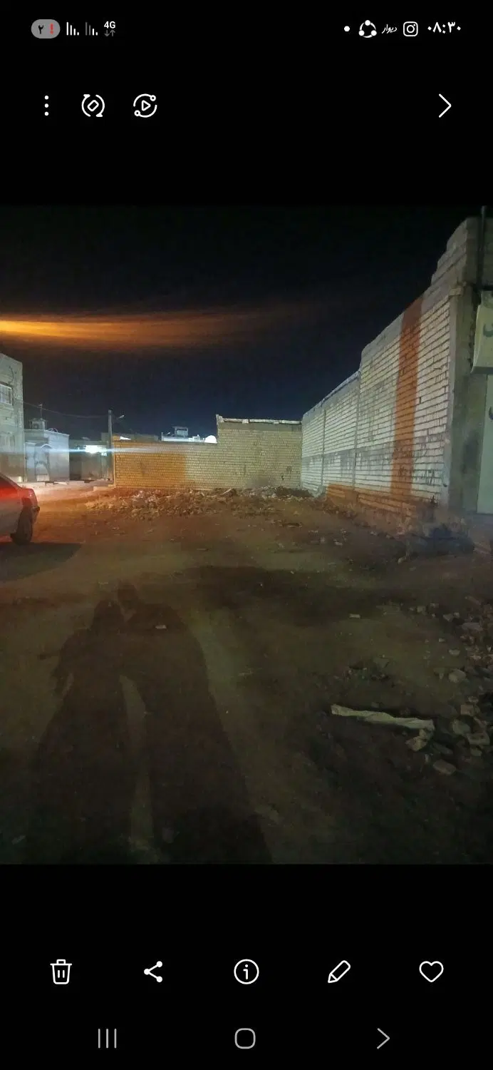 زمین ۲۰۰متر تجاری