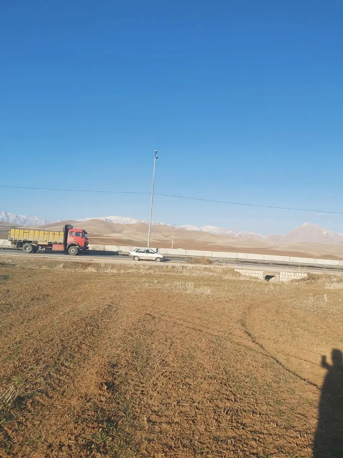 ۱۰۰۰مترزمین مناسب باغ برجاده سیاه کمر