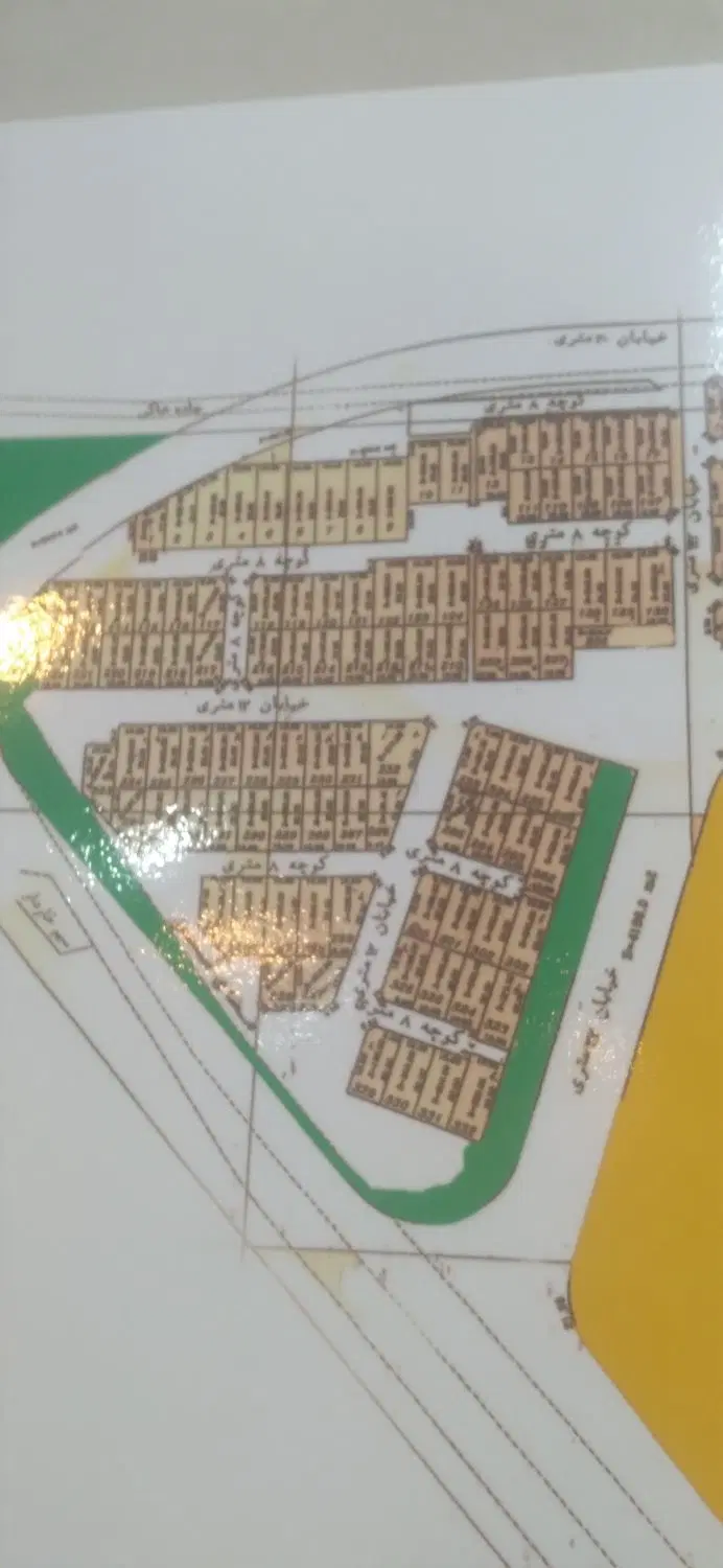 زمین در باغستان غربی تک واحدی