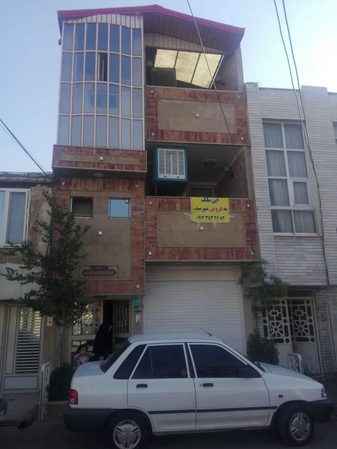 ملک ۳ واحدی ۳ طبقه ( نمای جنوبی )