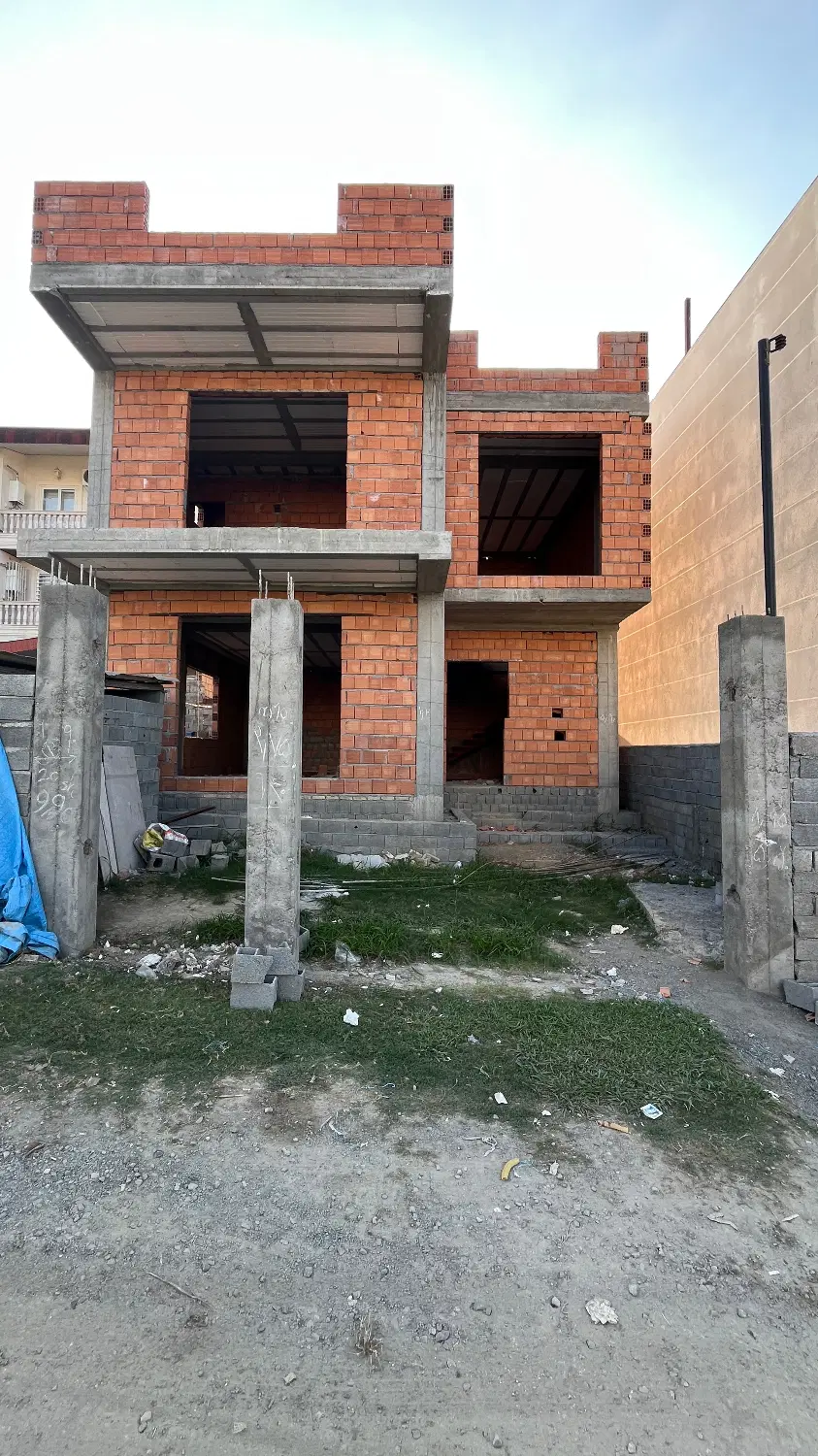 فروش ویلای مدرن نیمه ساخت
