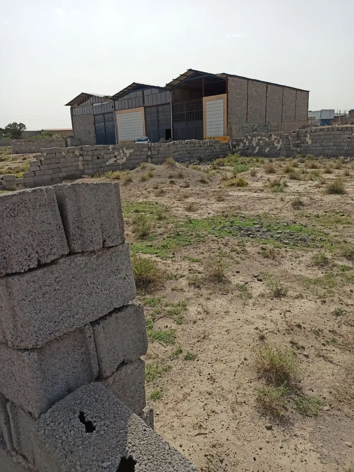 یک قطعه زمین برای سالن