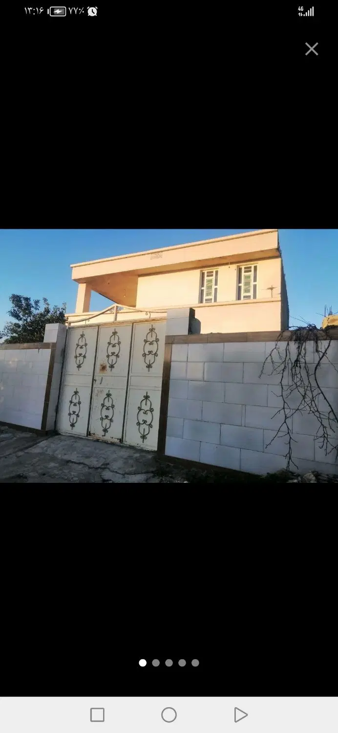 خونه ویلایی دو طبقه سنگ نما