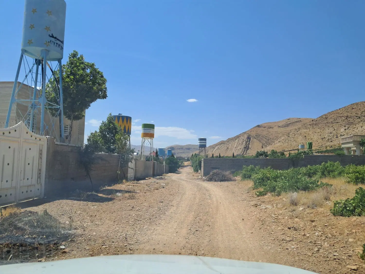 زمین 1000 متری _ باغشهری کلستان با درب و دیوار