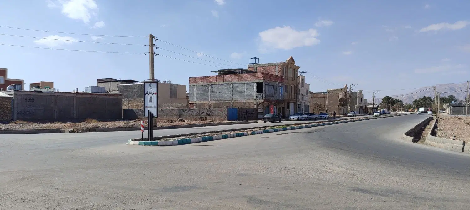 زمین حصار کشی شده جهت اجاره