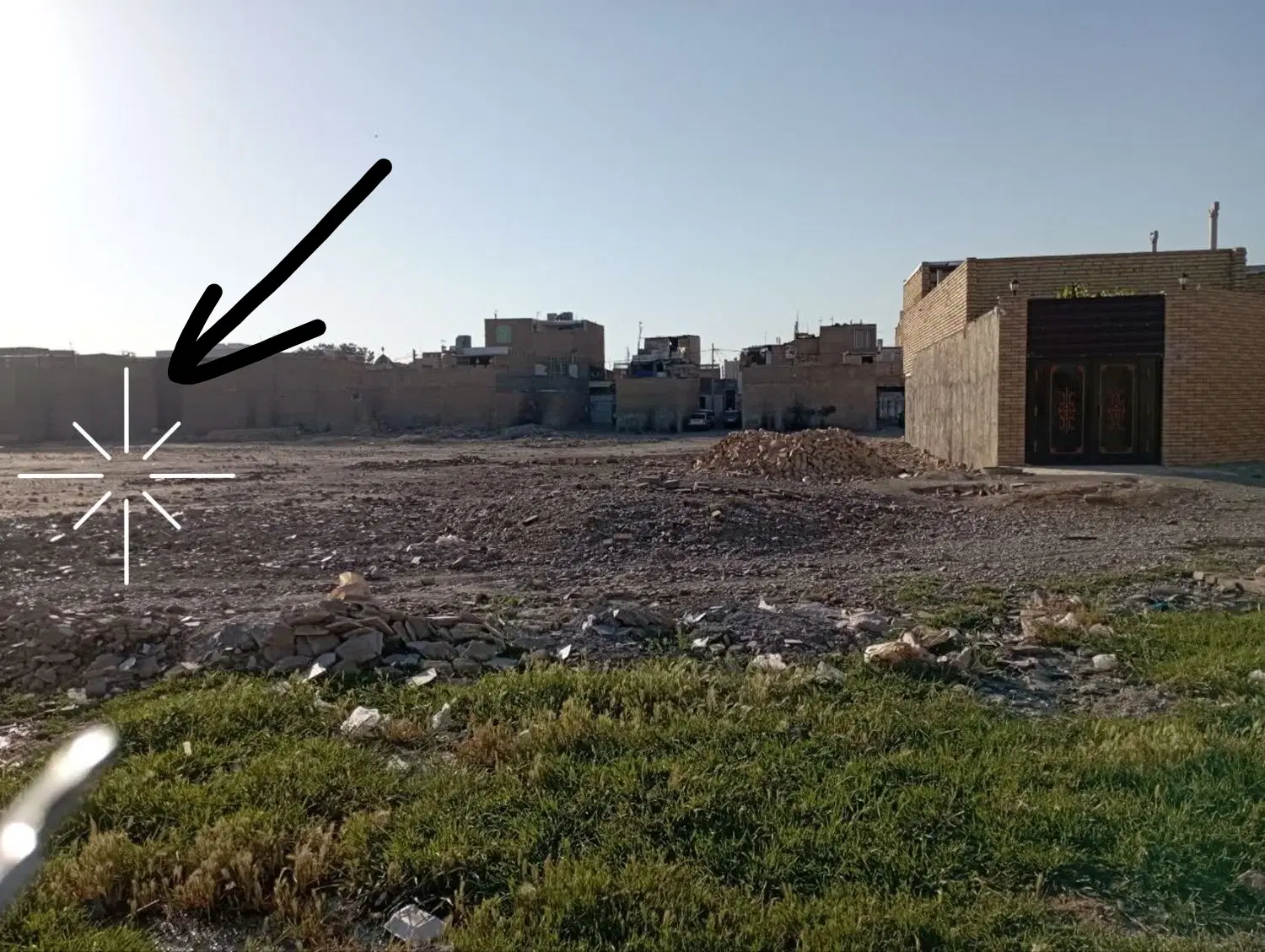۱۰۰ متر زمین ده شریفا