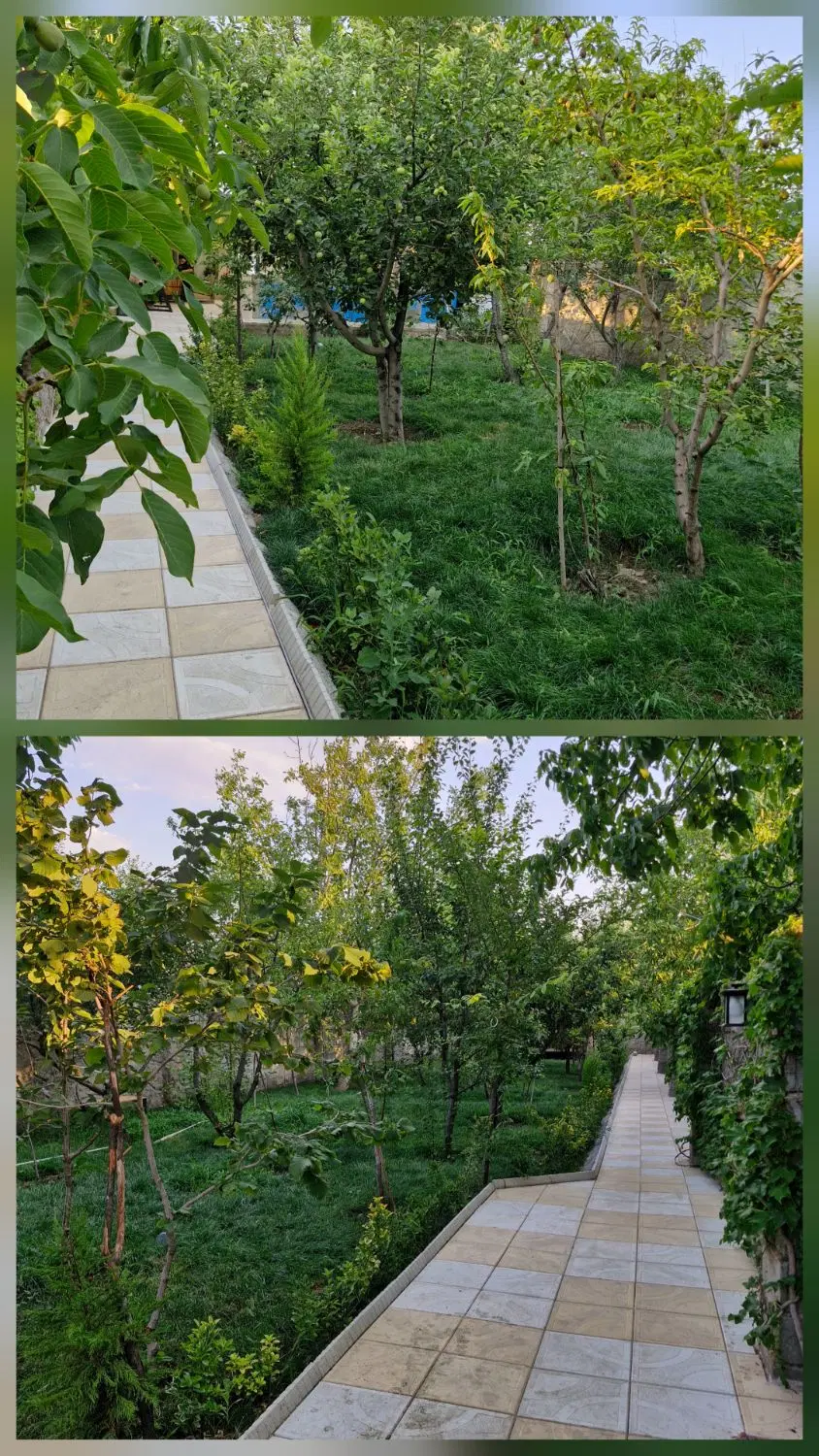 ویلا باغ مبله. کلبه چوبی مبله . شبستر