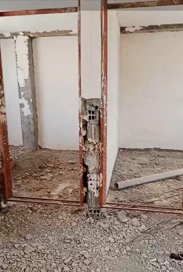 فروش مغازه و یک واحد آپارتمان نیمه ساخته