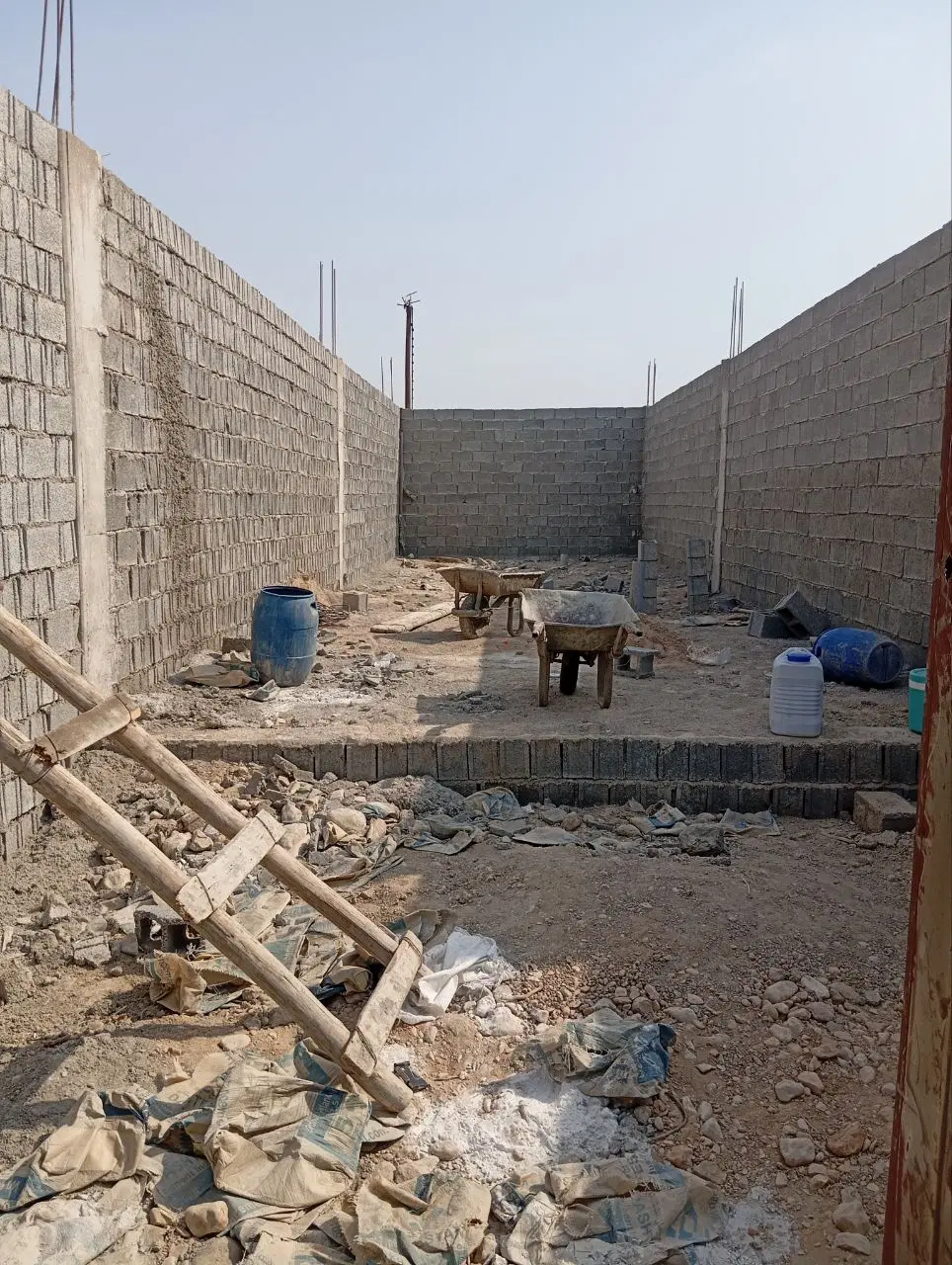 زمین نیمه کار