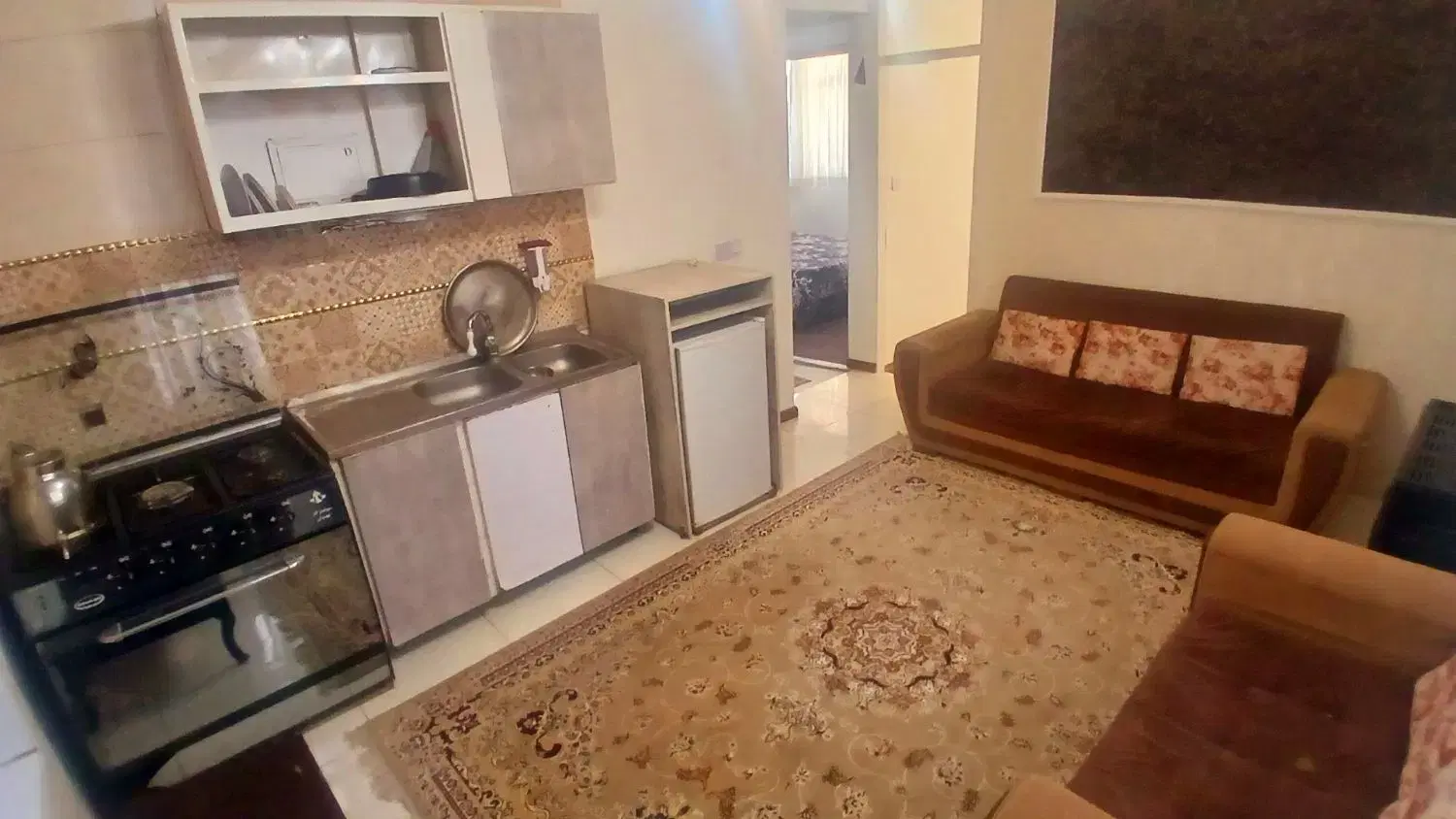 خانه دربستی مبله و تمیز