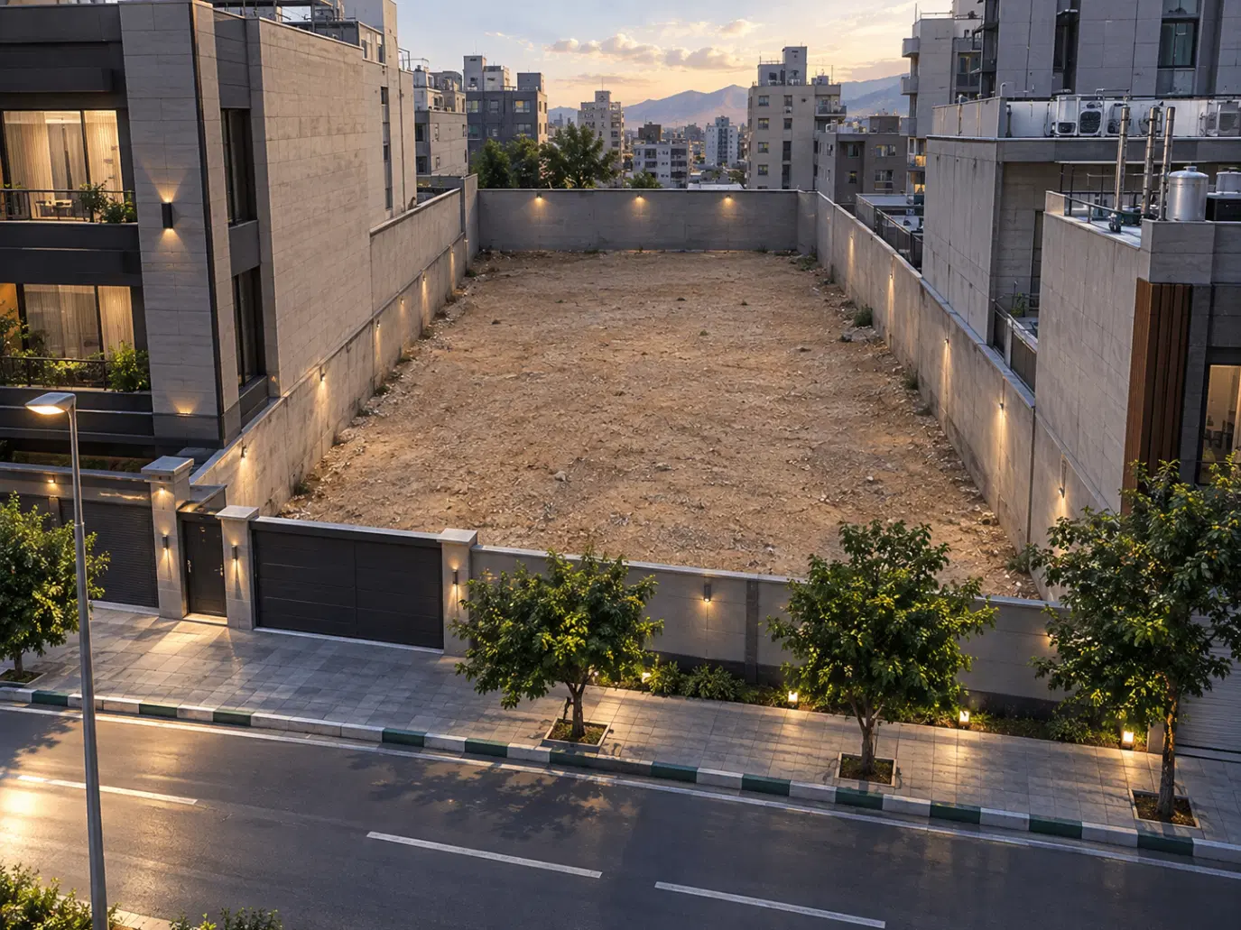 فروش و تهاتر زمین ۴۴۰ متر بر اصلی بلوار عدالت