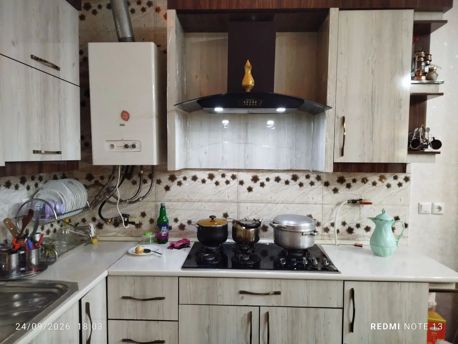 ویلایی یک طبقه ۶ سال ساخت فوق العاده تمیز