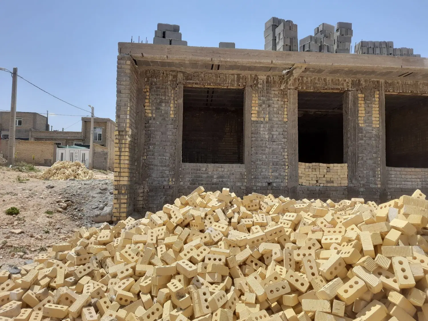اسکلت مسکونی  شهر لپویی