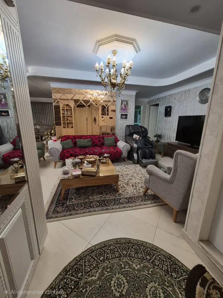 130متر 3خوابه فول طبقه دوم بوستان های استخر