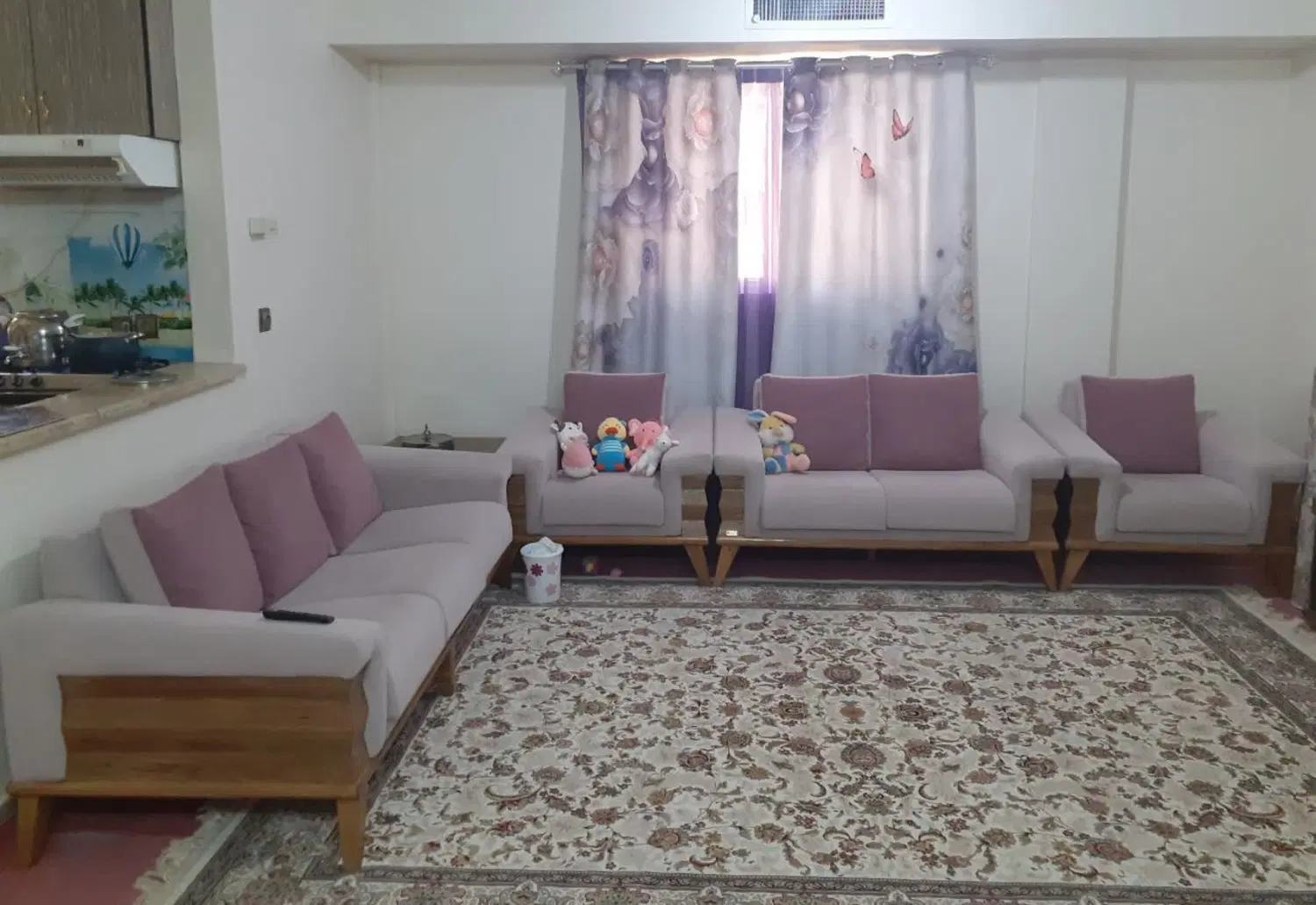 آپارتمان ۸۶ متر، طبقه ۱، خیابان اندیشه