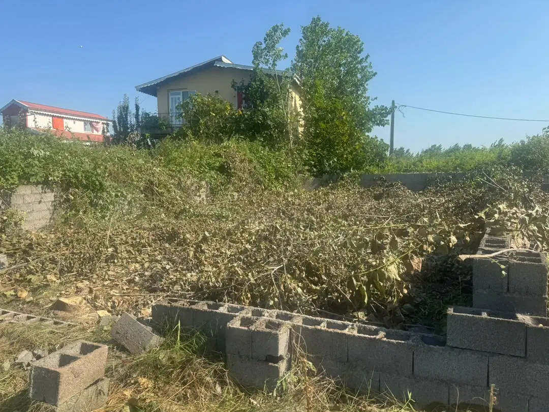200مترزمین زیباکنار برجاده