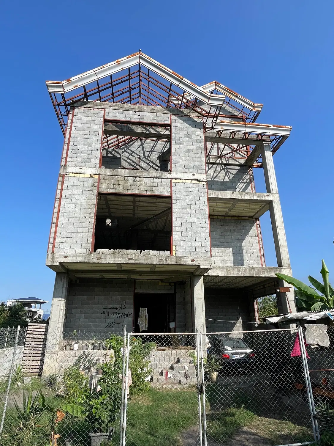 فروش ویلای نیمه کاره
