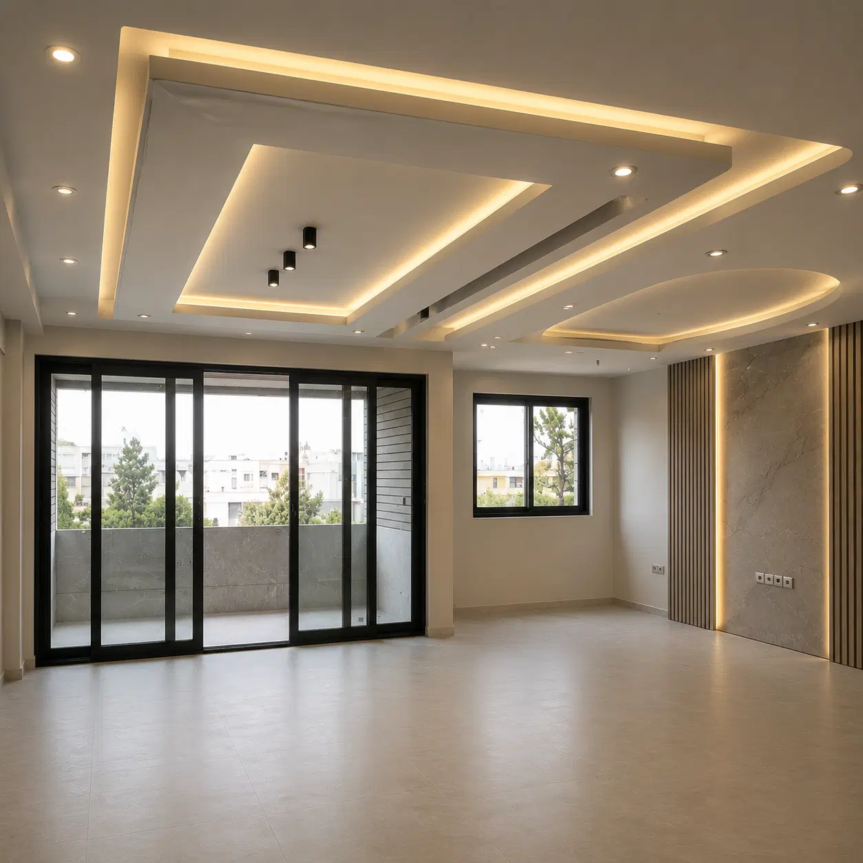 آپارتمان ۲خواب ۱۲۰متری شرکتی