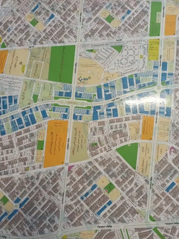 زمین ۲۰۰ متری اوقاف