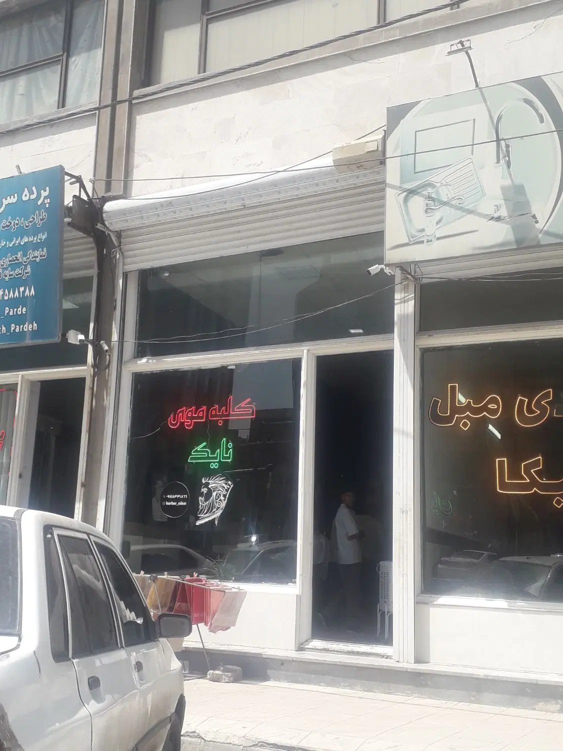 مغازه بر اصلی خیابان ملاباشی