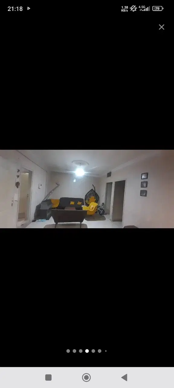 ۶۴ متر افرا دو خواب روبه نما