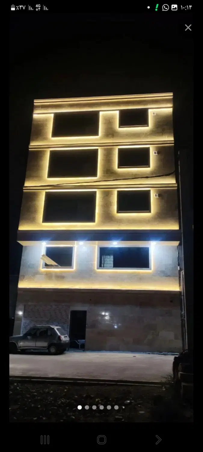 واحدی دو خواب با پارکینگ واسانسور بنی هاشمی
