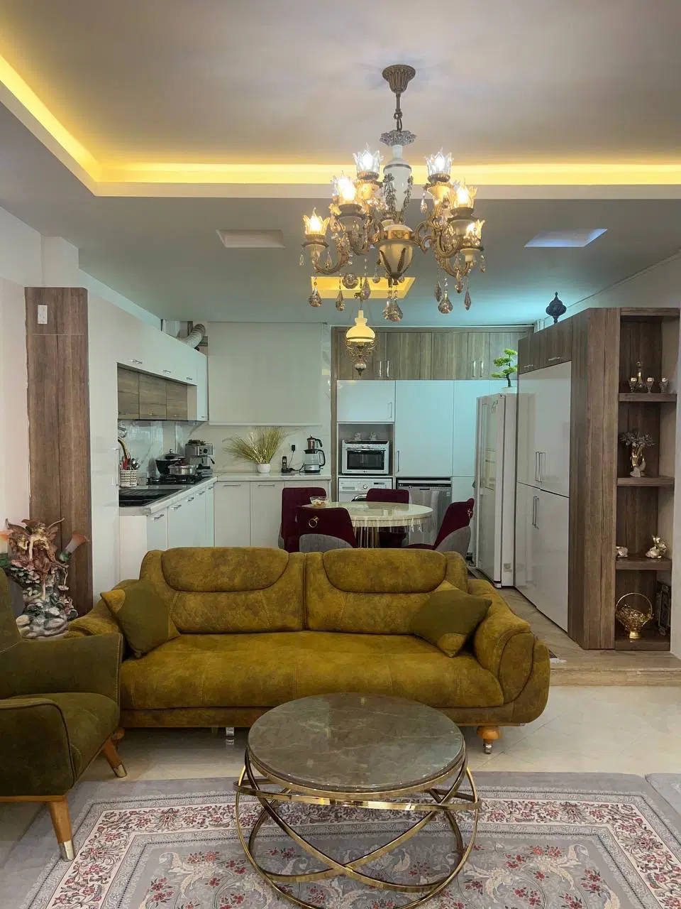 اپارتمان ۱۳۰ متری ۳ خوابه ابکوه ۱۵