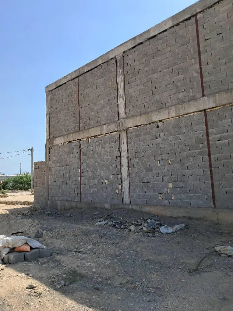 خونه نیمه کاره دلوار دو طبقه