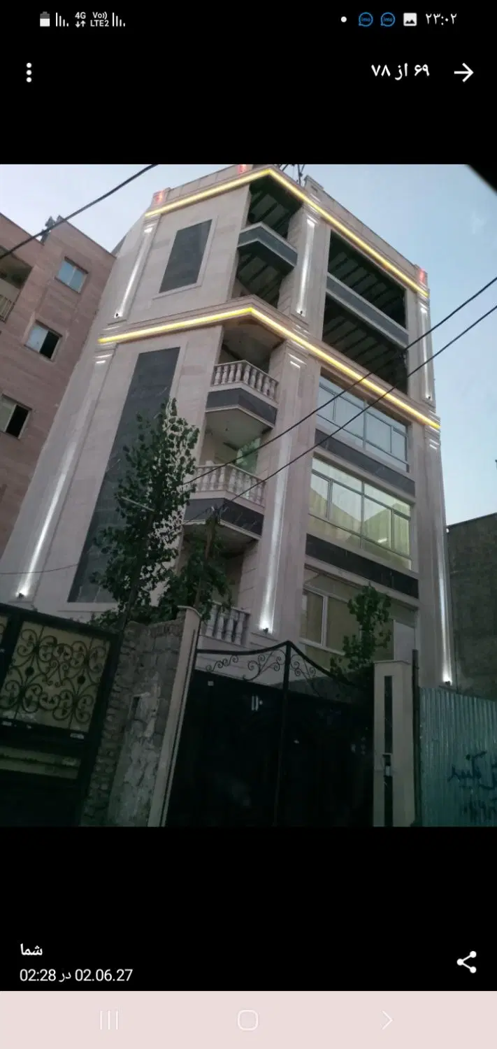 یک واحد۱۱۰مترمسکونی دربومهن