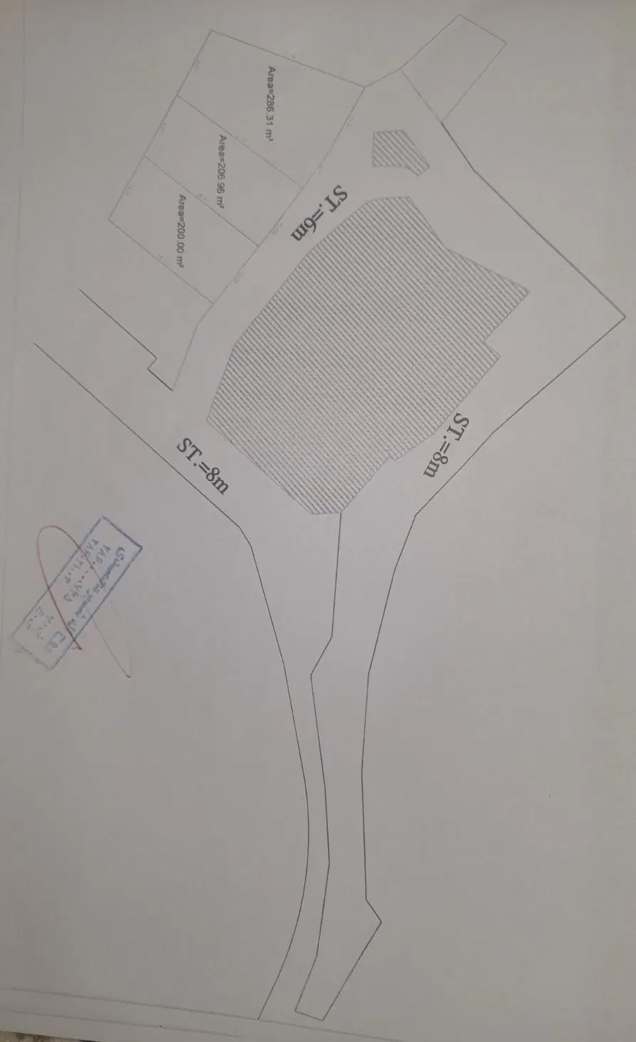 زمین مسکونی .دره شهر