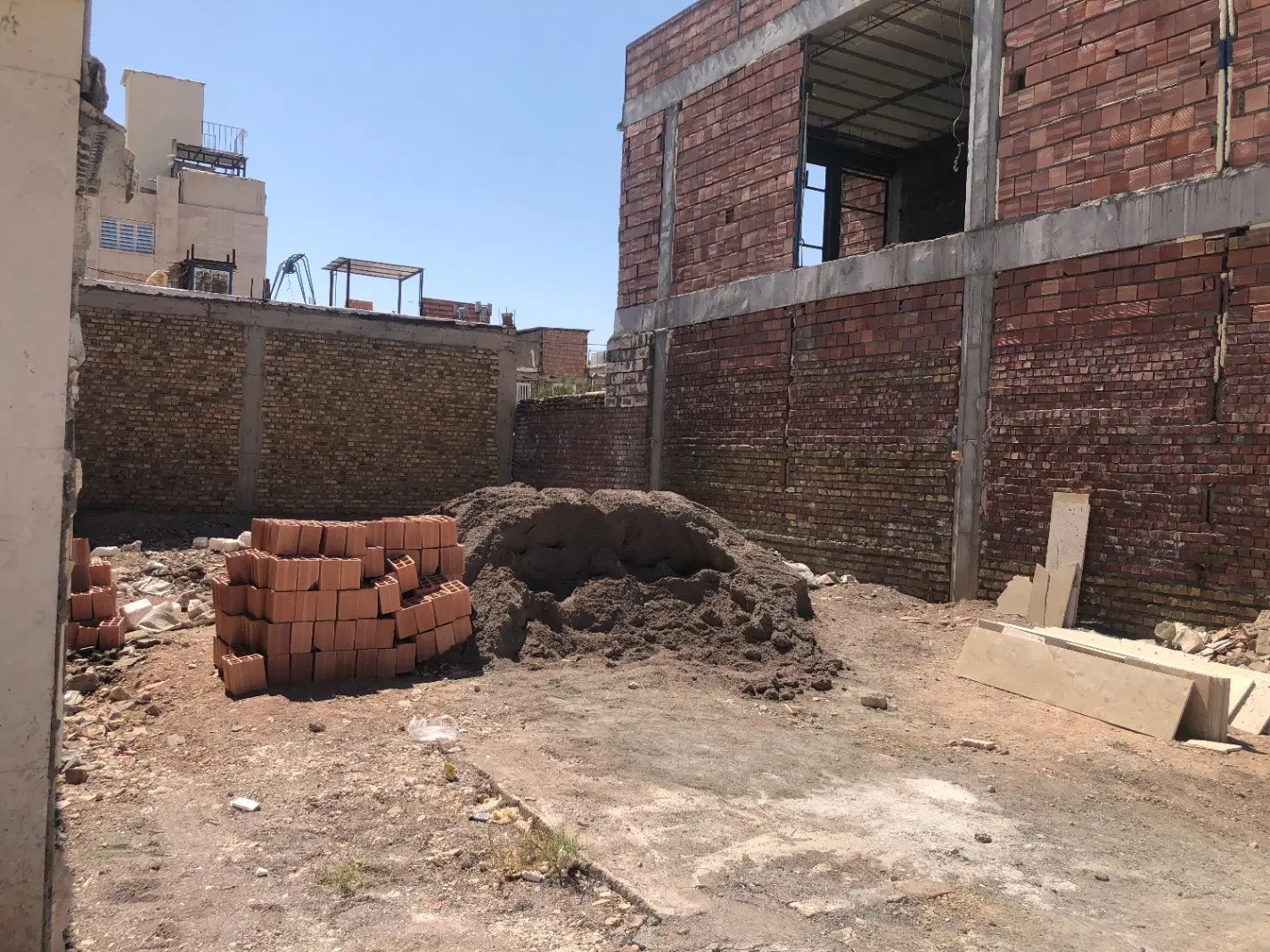 زمین  فروشی حاجی اباد باب الحوائج