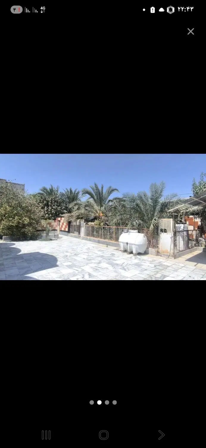 زمین 240متری بالای مدرسه دزک