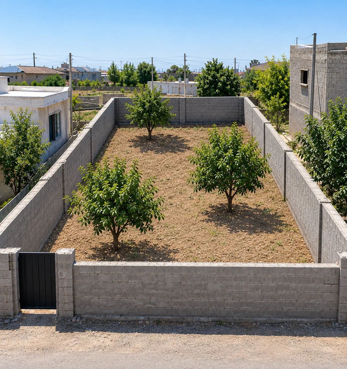 زمین باغی تاپ لوکیشن