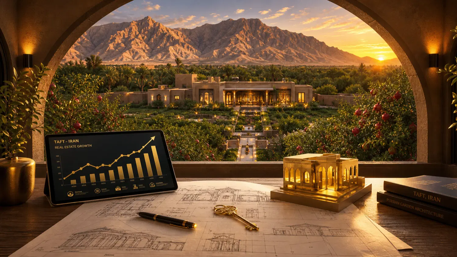 زمین مسکونی تفت