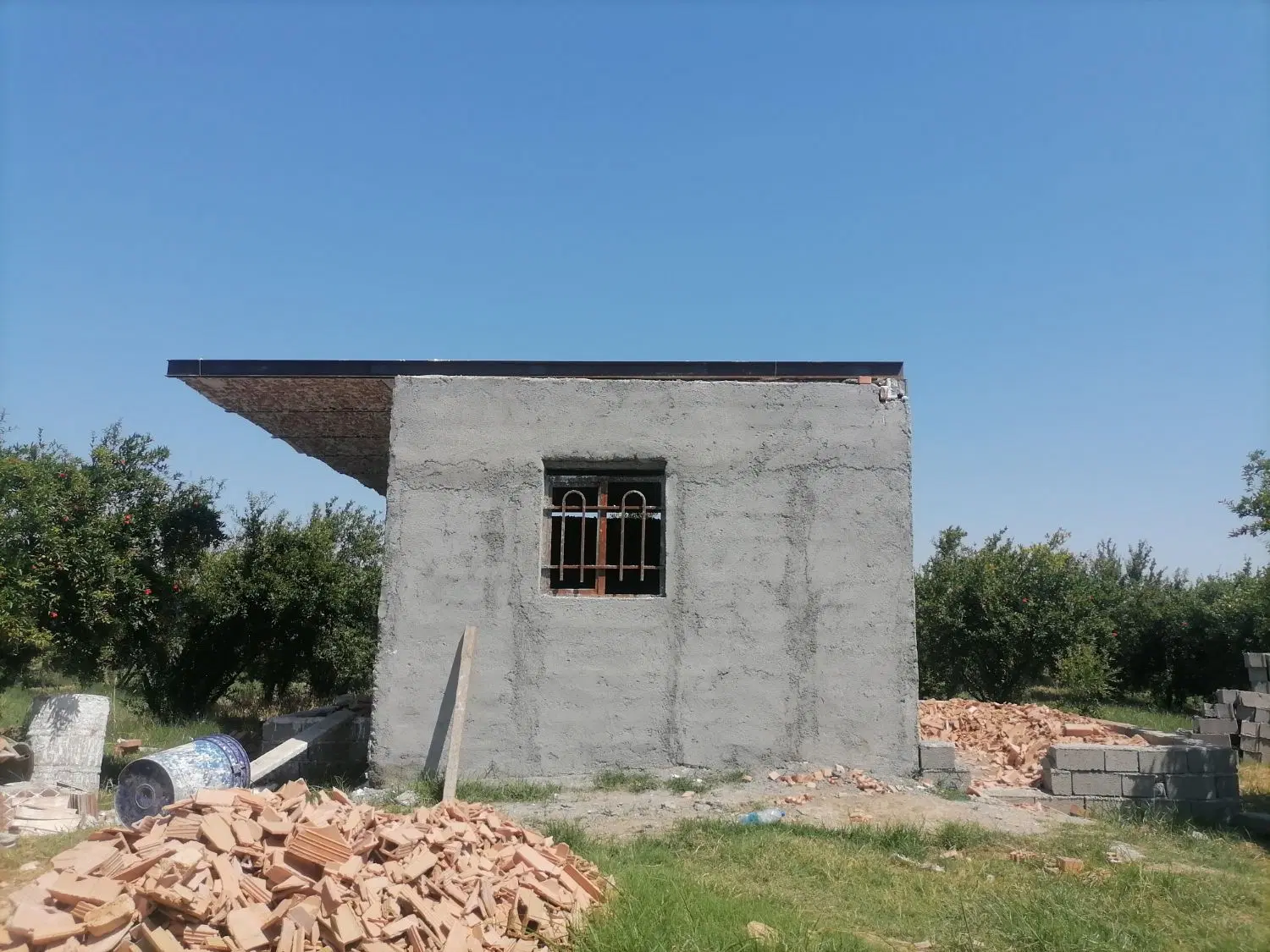 ۵۰۰متر زمین باغی اول جلین