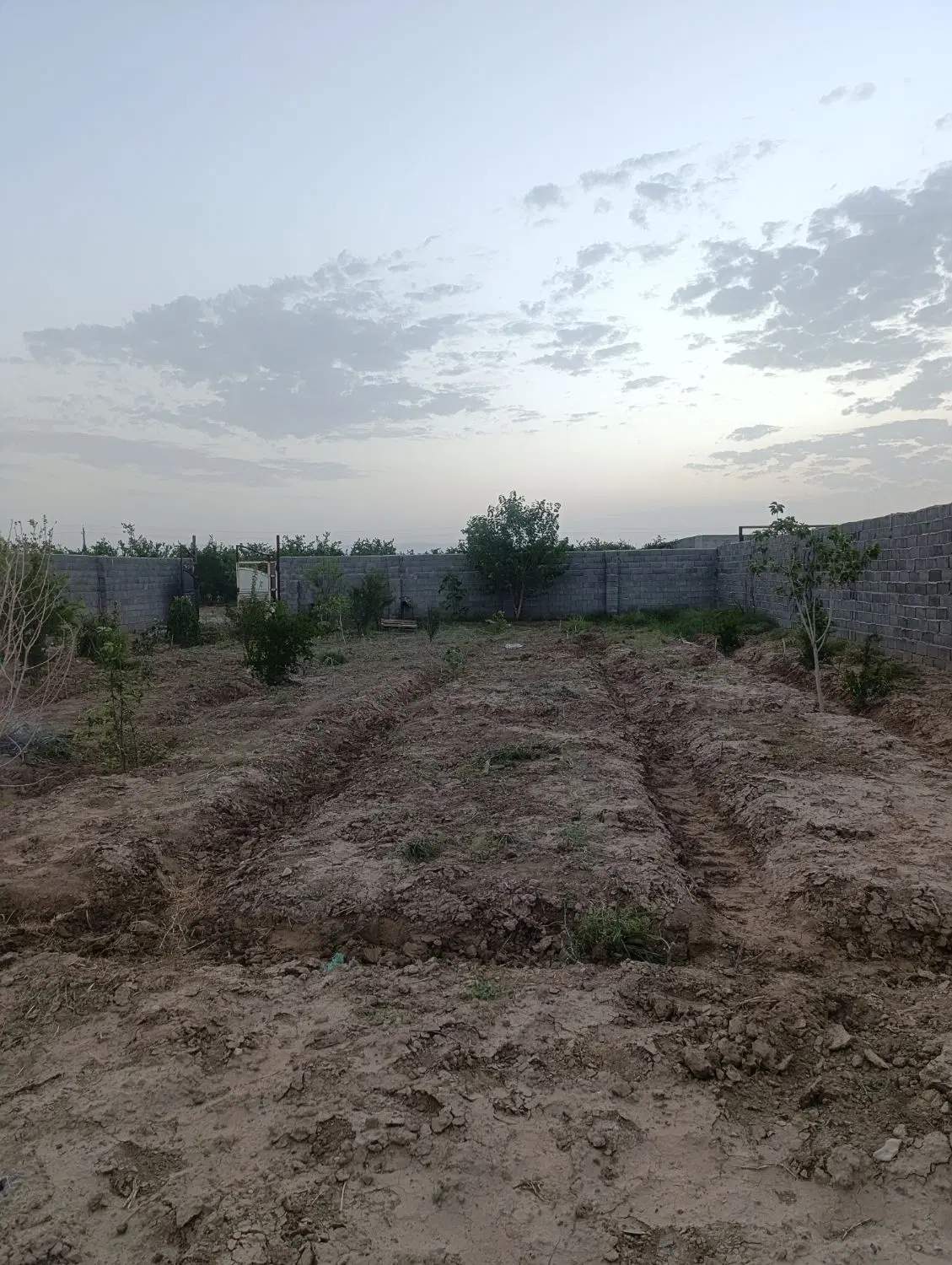 زمین چهار دیواری