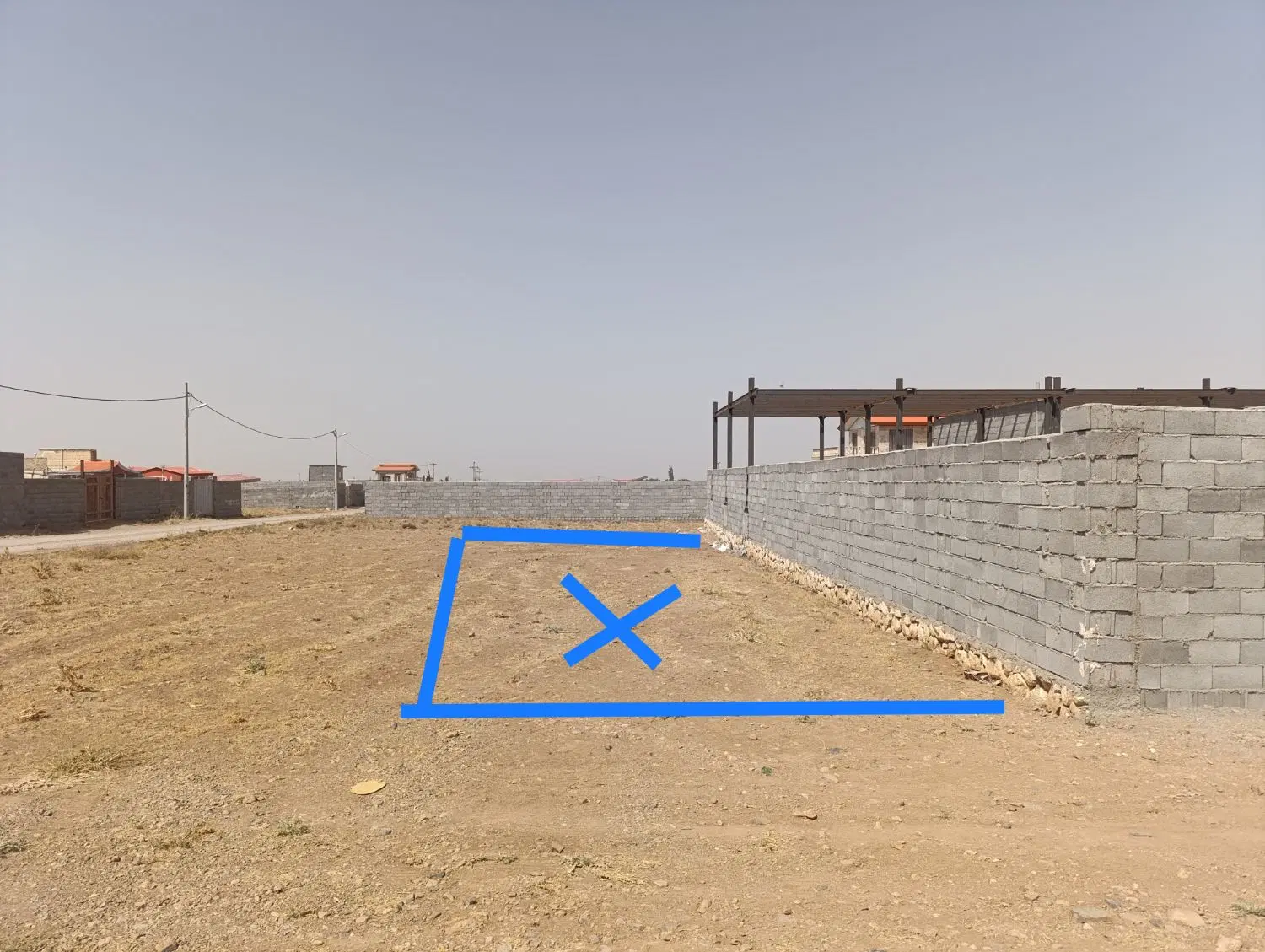 فروش زمین مسکونی روستایی ورده