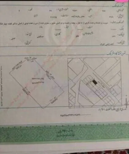 زمین دو نبش حکیم سنایی