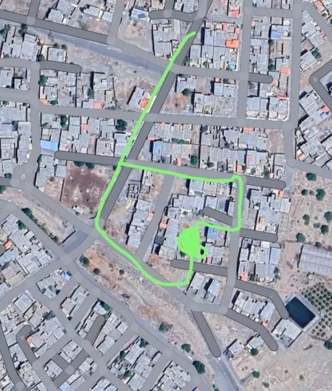 زمین مسکونی جنوبی چاه تمر