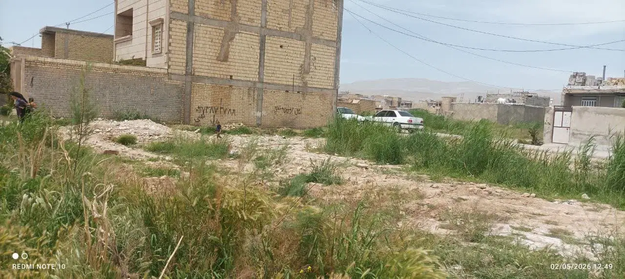 زمین صد متری معاوضه با نیسان