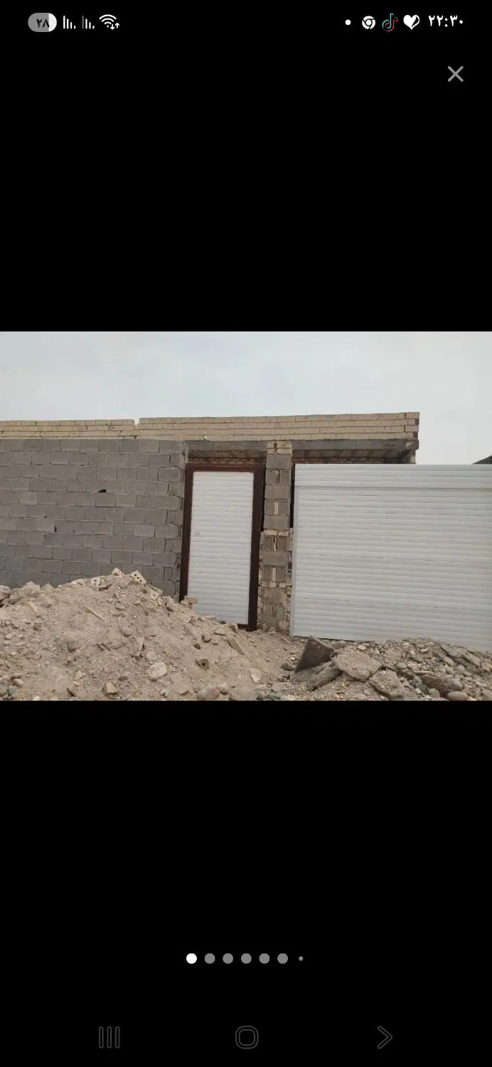 منزل نیمه ساز ۵۰ هکتاری