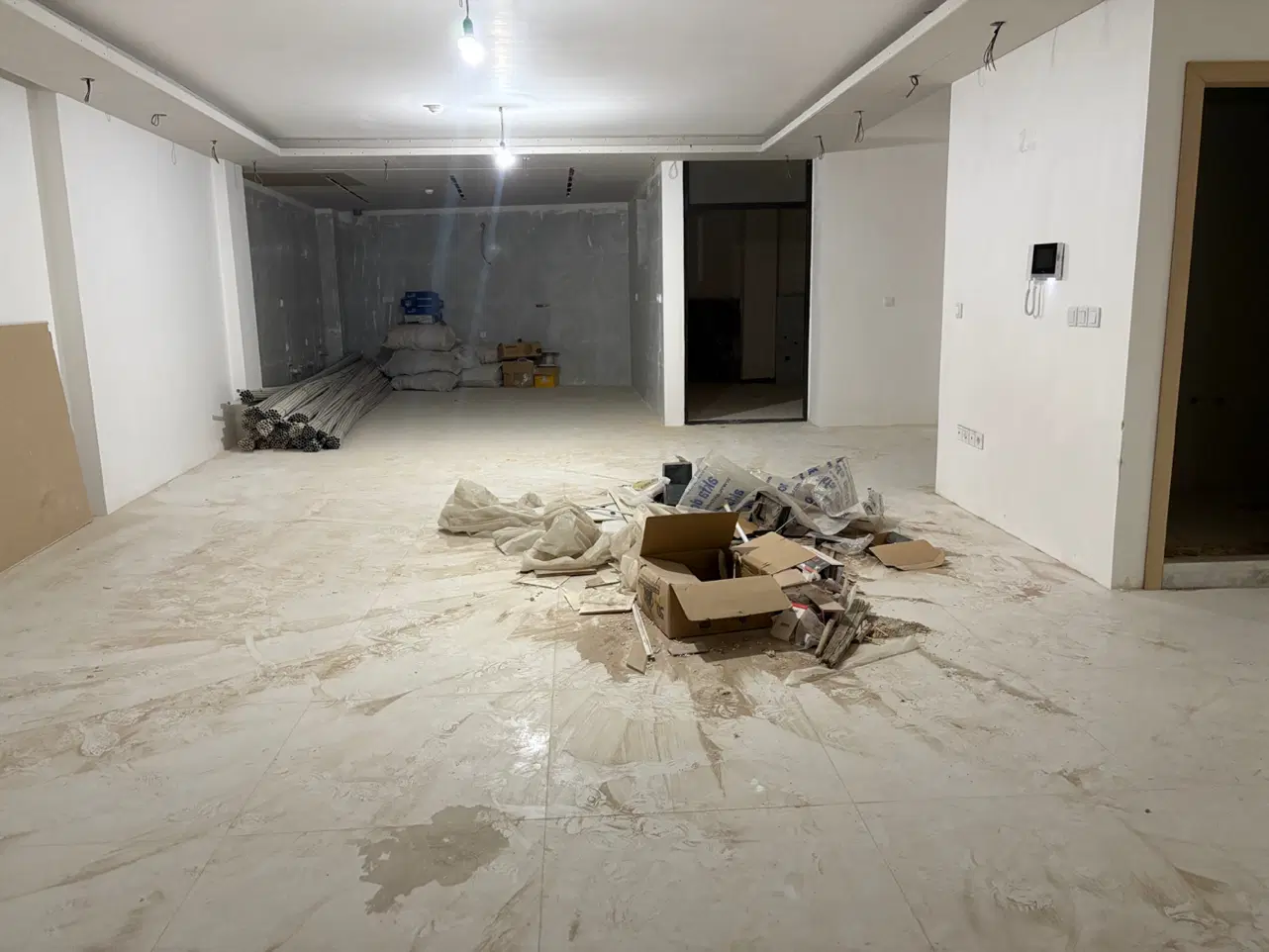 همکف ۱۹۰ متری گرمایش از کف