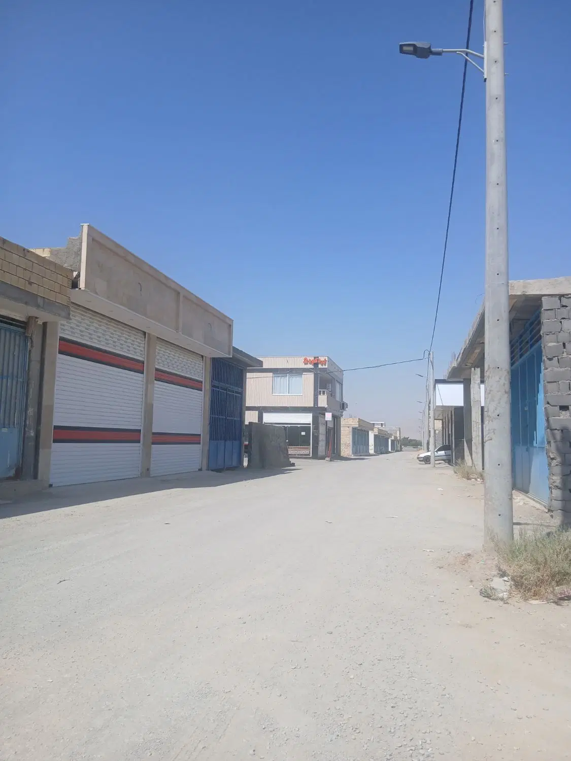 زمین مغازه 45متری جاده قلعه شور